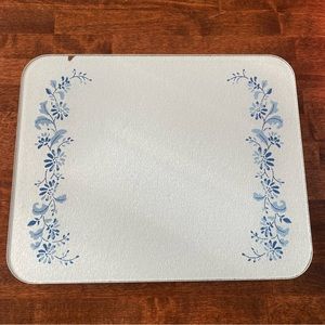 Vintage Pyrex Colonial Mist Counter Saver Cutting Board